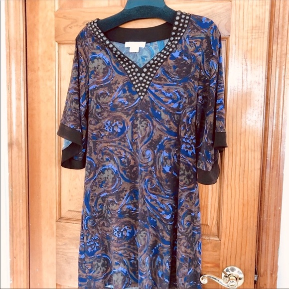 ITS MICHAEL KORS GORGEOUS” STUDDED” DRESS - Picture 3 of 14